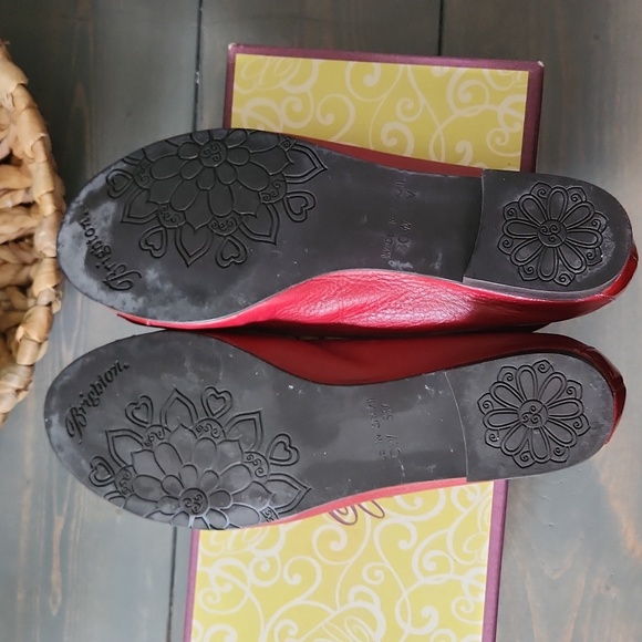 Brighton Red Ballet Flats size 8 - Picture 4 of 4